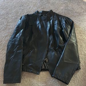 Leather Jacket Size L